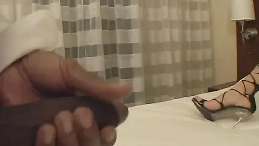 Seksi zenci genç kız için büyük zenci yarağı