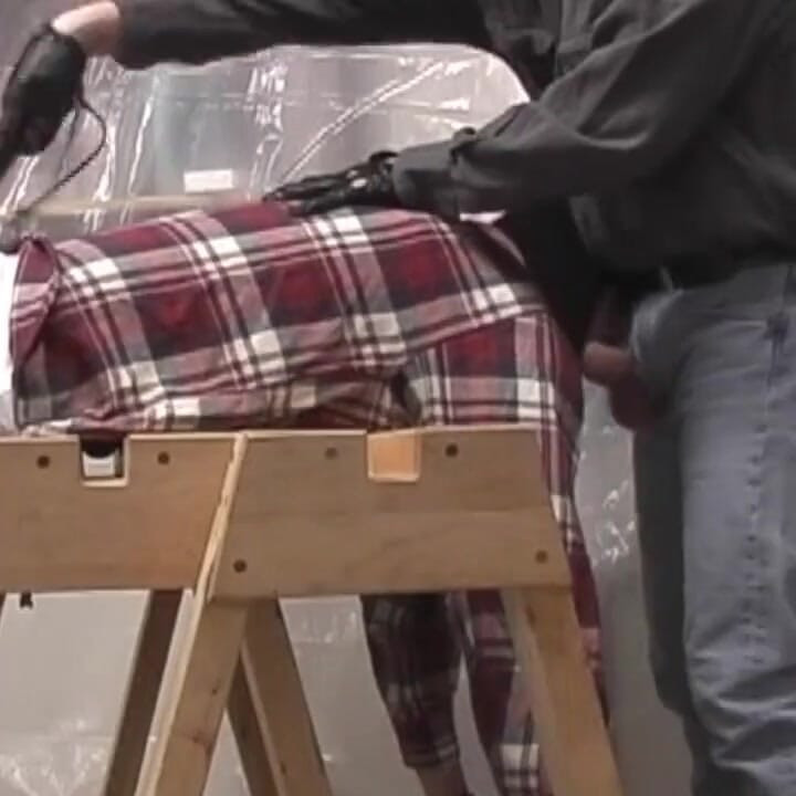 Stepdaddy spanking session in jockstrap by gnagster