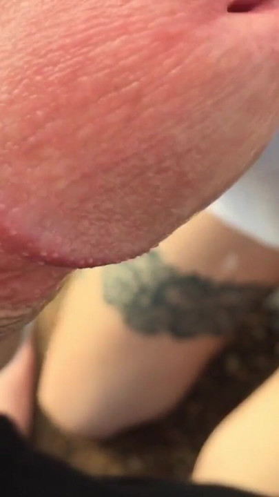 Stranger - Cum in a girl's mouth on the beach | Clip 1