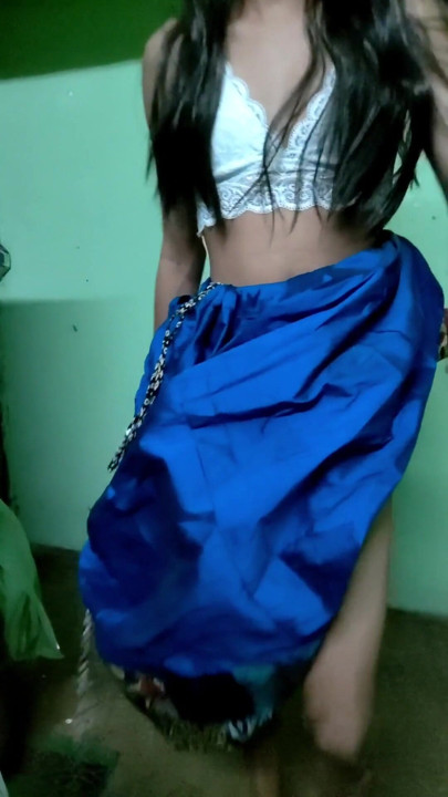 Cute indian femboy in saree | Clip 2