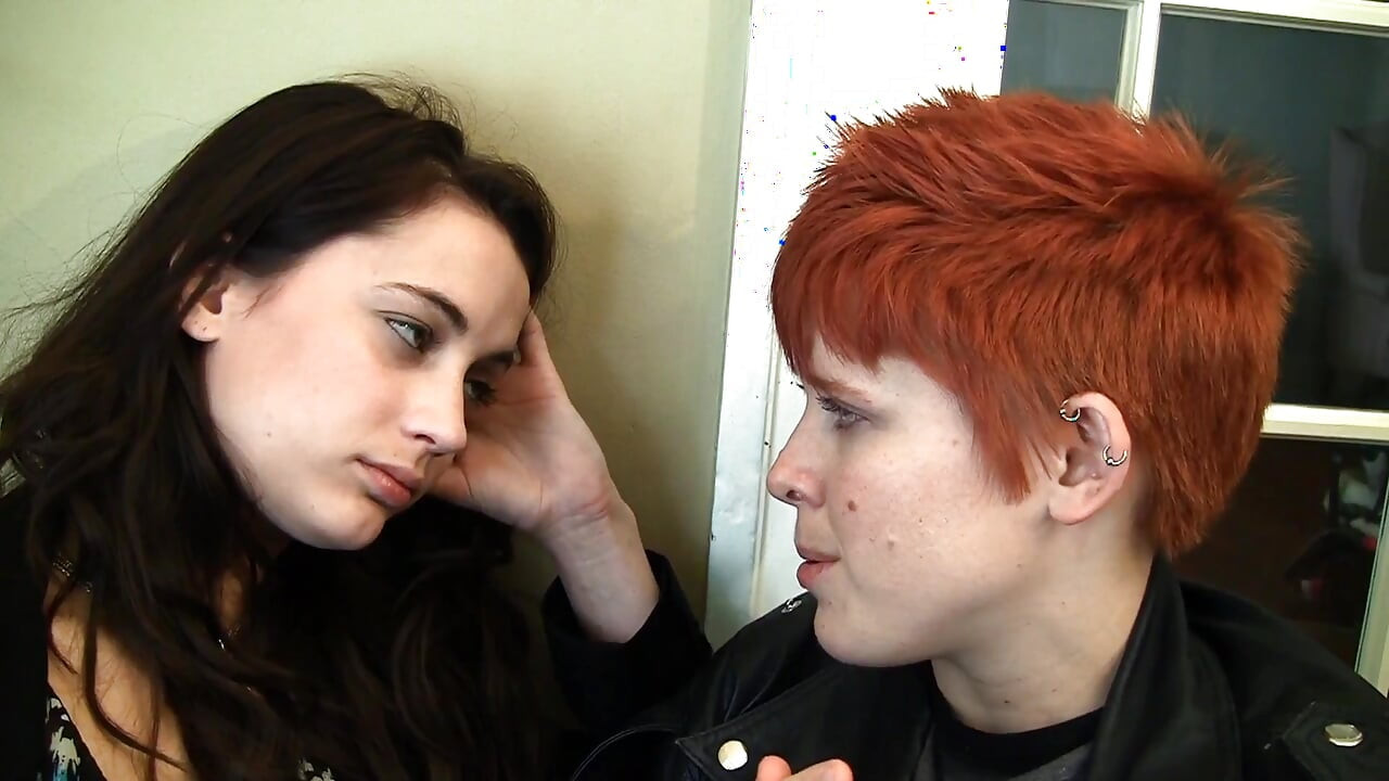Lily Cade and Georgia Jones are hot lesbians who get turned