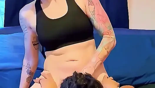 Lesbian lesbian sange lagi asik ngentot kontol pakai strap-on - orgasme intens 10 menit!