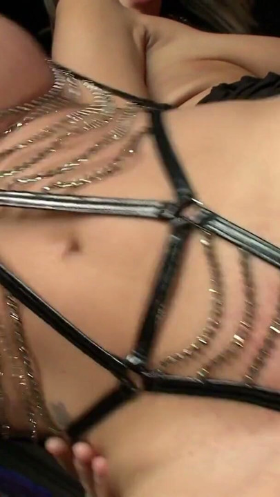 Affectionate strippers shares a bouncy dude fucking them hard in a FFM sex | Clip 3