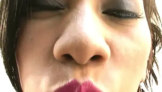 Kisses all over her body