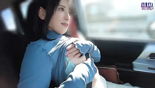 Skirt Side Tease Where Slick Grazing Turns to Instant Climax the Moment She Sinks in - 1