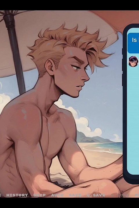 Mi nueva novia Juego hentai tabú Ep.26 ¡Hermosas hermanas pervertidas se quedan en topless en la playa!