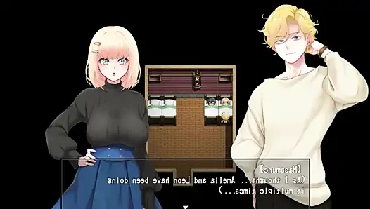 Amelie fällt immer wieder hin Eine endlose Woche in der Magic Academy Hentai Game Sex Dance Ahegao Hardcore Dildo Fick