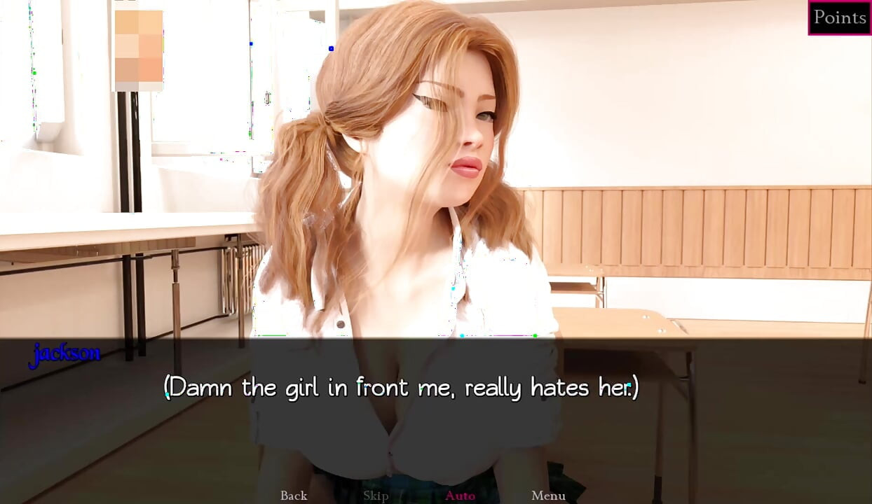 Nerd to alpha #2 - The girl showed her pussy in class