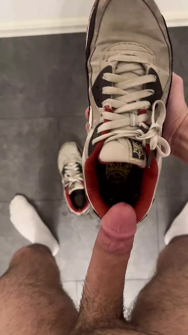 Horny full of pissed sneakers!!