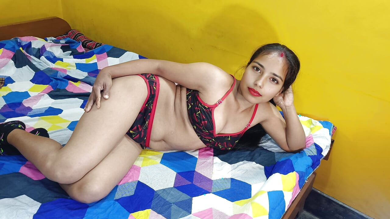 Desi Indian Beautifull Girl Sex w hotelu, Seks z parą w pokoju do wynajęcia