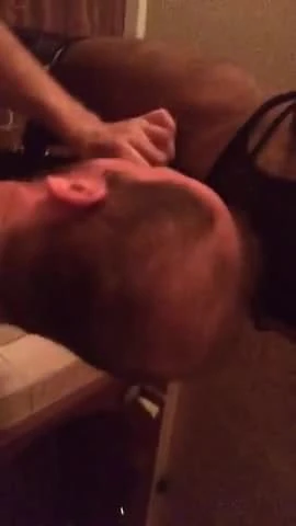 White Guy Sucks Black Shemale