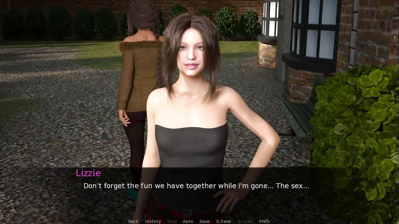 Alkonyati kastély: szórakozás a lányokkal a folyó mellett ep 45