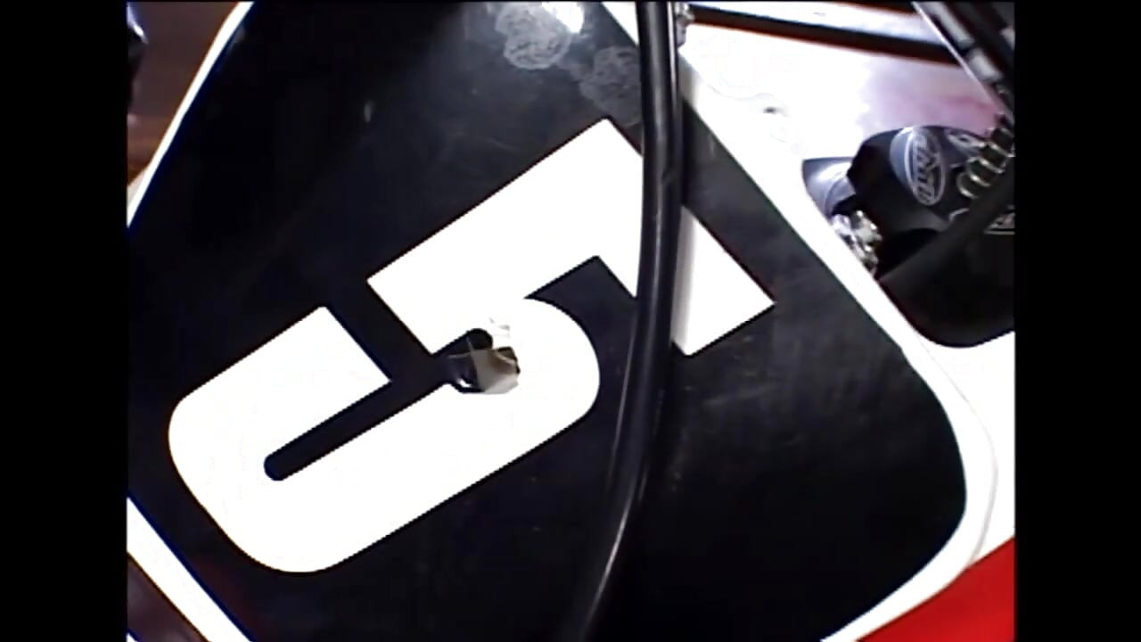 Nasty Asian slut invaded by two big solid cocks!