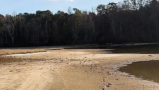 EBONY COUGAR ENJOYING THE SUN IN SWIMSUIT!