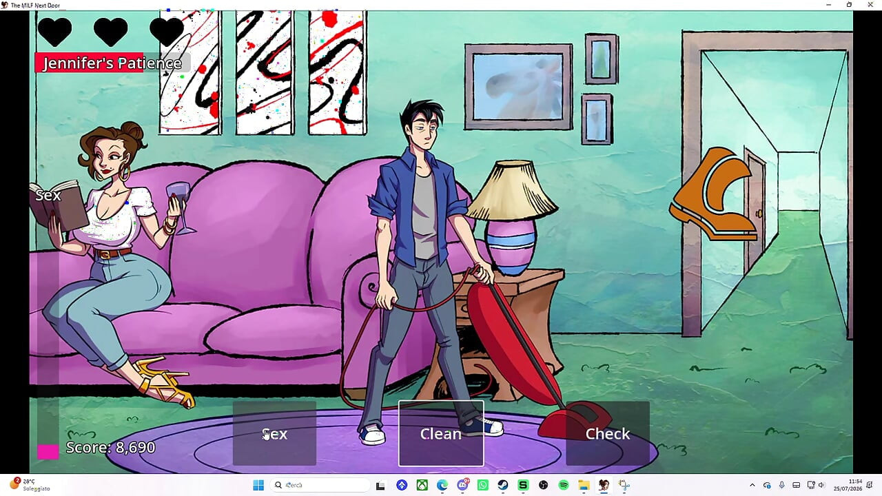 "La milf de al lado" gameplay completo