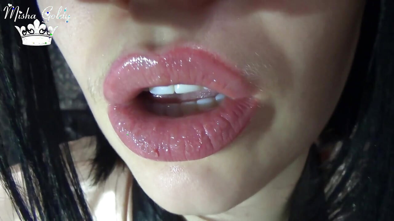 Sexy pink lips