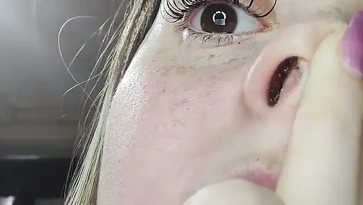 Насморк крупным планом