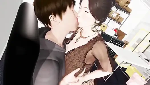 Fransız orta yaşlı seksi kadını sikiyor - şehvetle bağlı #7- oyun