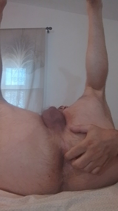 Teasing my hole