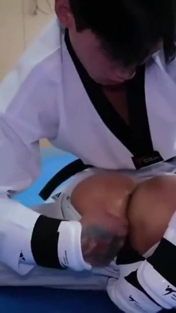 Must-see moment from "Asian Twinks Go Rough in Training Room - Loud Moans & Cumshot"