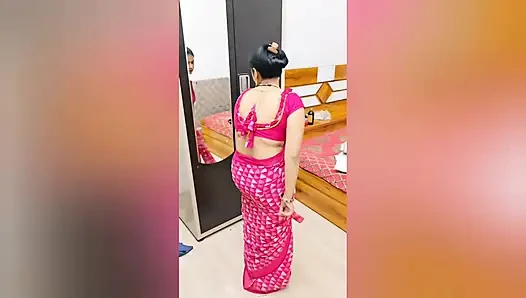Pussy sealed ass" Komal's husband is very sexy wearing a cleansing jeans top.