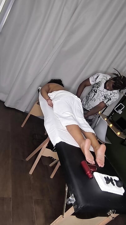 Part 1 Ebony Massaging Wife Released By Gentle Cuckold