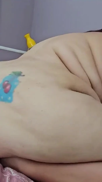 Captivating moment from "Fat Pussy for Teen - SSBBW Sammy Santos Amused by Girl's Tongue in her pussy"