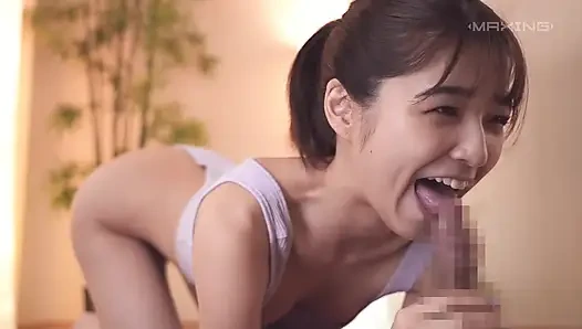 Sumire Kuramoto - французские слюни и текущий поцелуй и не дойму эякуляцией, контроль 2