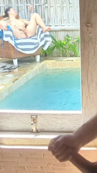 Emotional moment from "Watching asian step sister swimming naked"