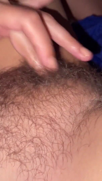 I finger my plump, hairy pussy and have an amazing orgasm | Clip 1