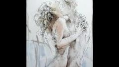 Erotic Watercolors of Juergen Goerg
