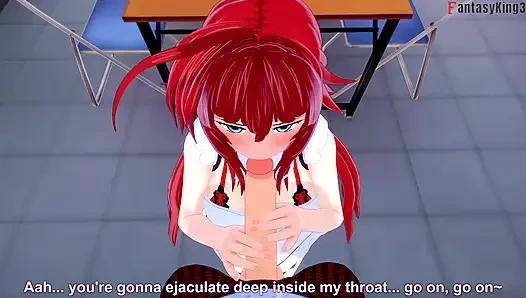 Rias Gremory Maid Cosplay sex - DXD NTR Madness Series