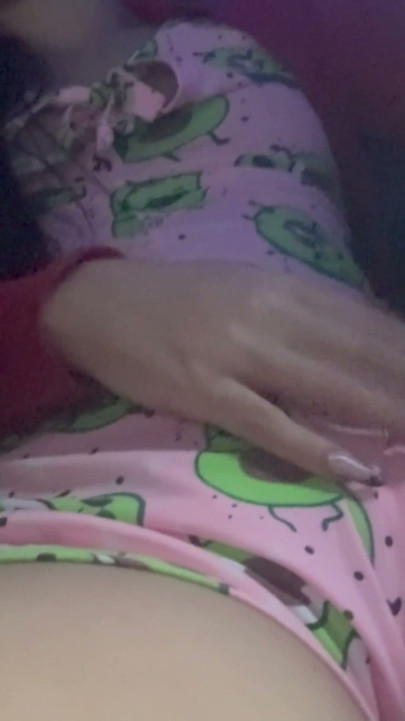 Teen Road to jerkoff and fingering pussy with in service bus | Clip 3