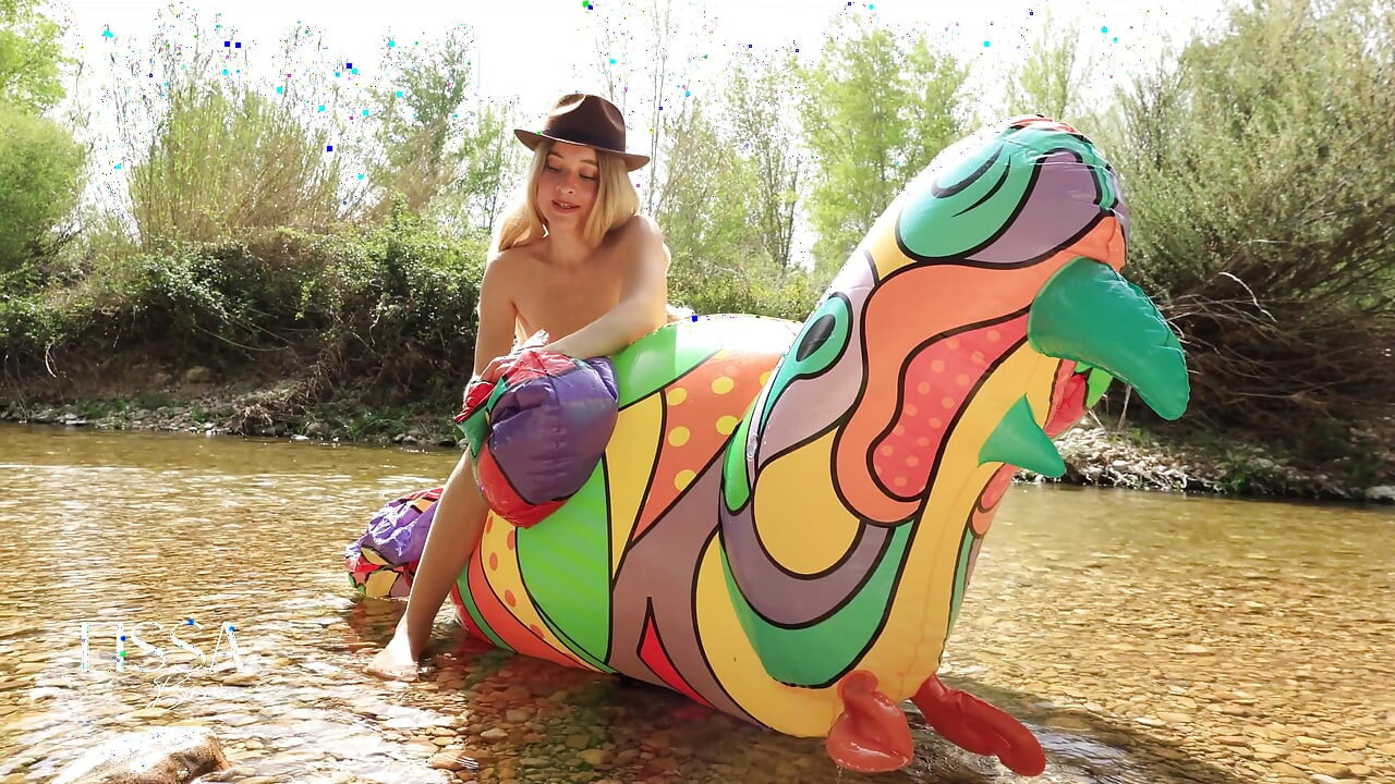 Double Deflation Double Masturbation Outdoors