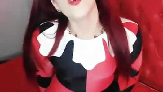 Shyyfxx Harley Quinn merayakan ulang tahunnya dan mengirim joker untuk tetangganya bermain peran joi