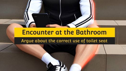 Problemy z siedzeniem toaletowym prowadzą do ostrego pieprzenia