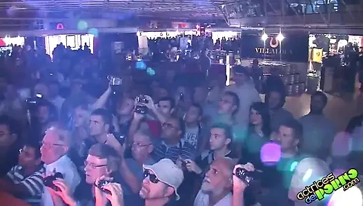 Lesbian trio erotic salon of Barcelona