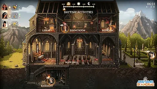 Sisters in Sin Gameplay Part 14 – Rebecca Holds the Key Inside Her Pussy