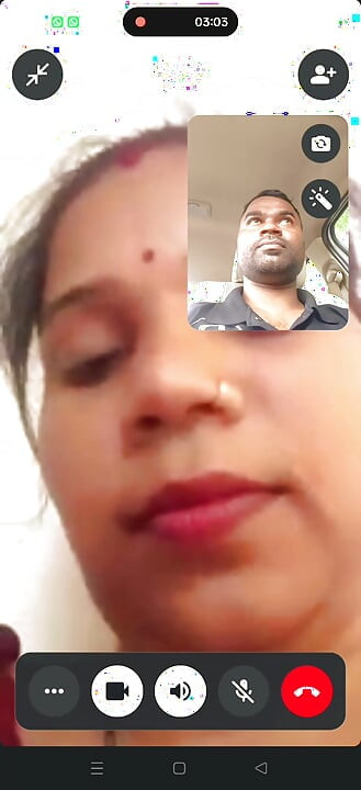 Online shali ko  salaya video call me
