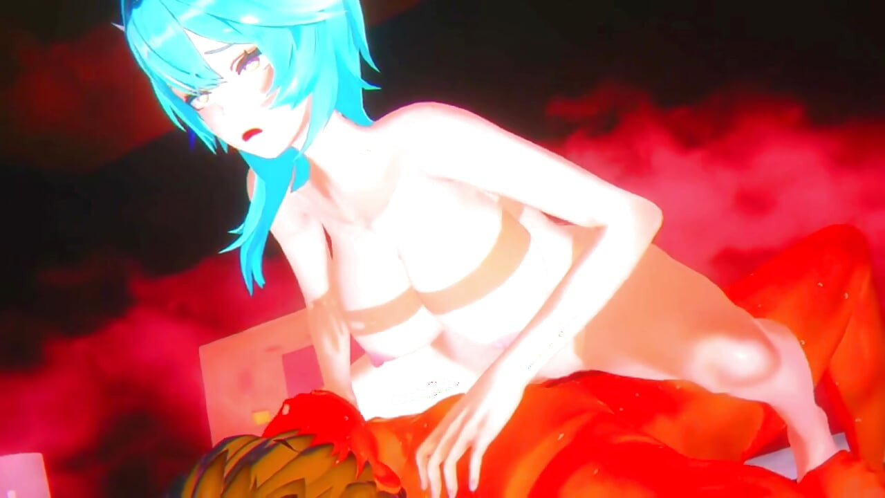Genshin Impact - sesiunea de futai intens a lui Eula - ejaculare înăuntru dură și ejaculare umedă - Hentai 3D Animation.mp4