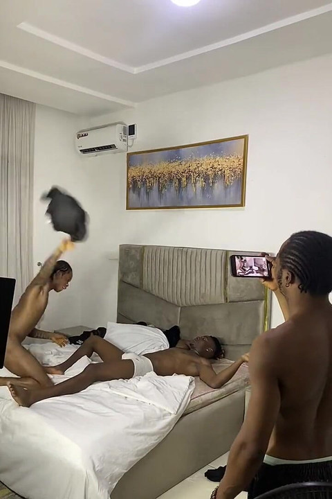 Two Awesome Boys Having Their Beautiful Moments