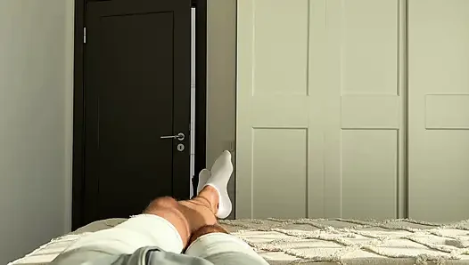Horny stepsister sneaked in my room to use my dick for her pleasure POV