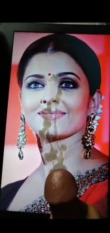 Cum on aishwarya rai's face