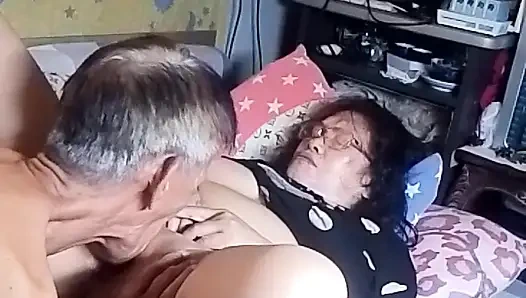 She squirts many times and she feels good satisfaction she got from my dick and tounge