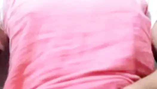 Sange's neighbor's wife shows off her natural big