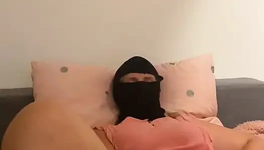 ANNA make myself on Bed with pussy