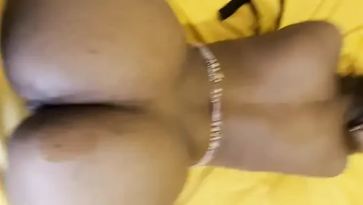 Horny Roommate During Heatwave Takes Deep Doggy and a Cum Shower