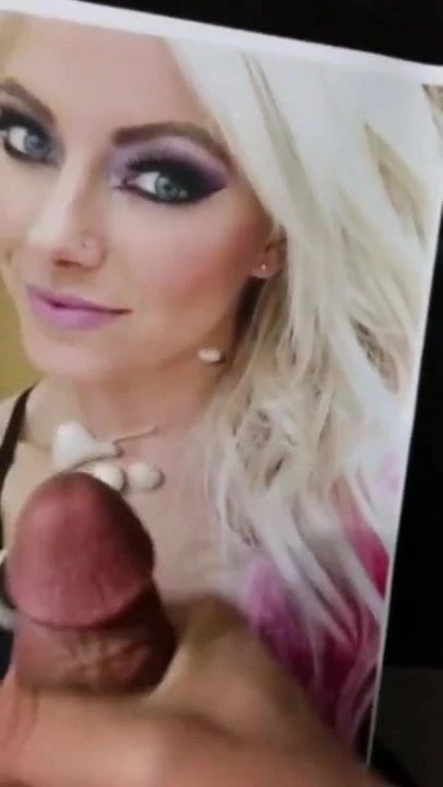 Alexa Bliss Cum Tribute 1-27