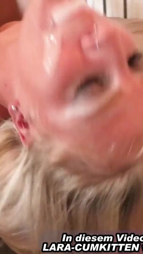 German homemade gangbang after disco with blonde teen | Clip 2