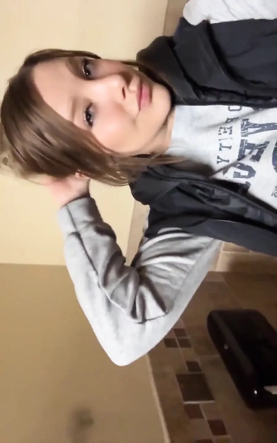 Flashing Tits and Toilet Fun Before Getting Fucked